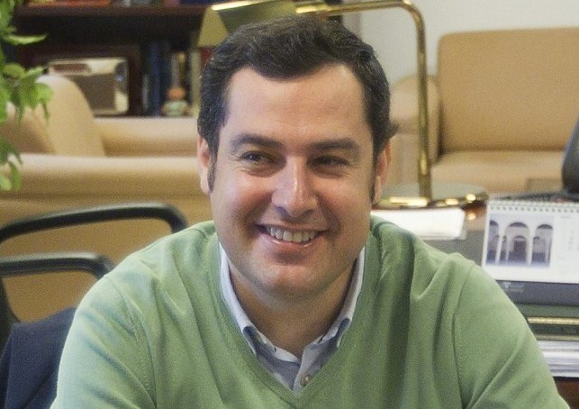 Juan Manuel Moreno Bonilla, máximo dirigente del PP en Andalucía